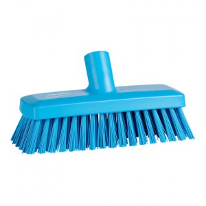 Vikan 70423 Compact Wall/Deck Scrub 225 mm Hard Blue